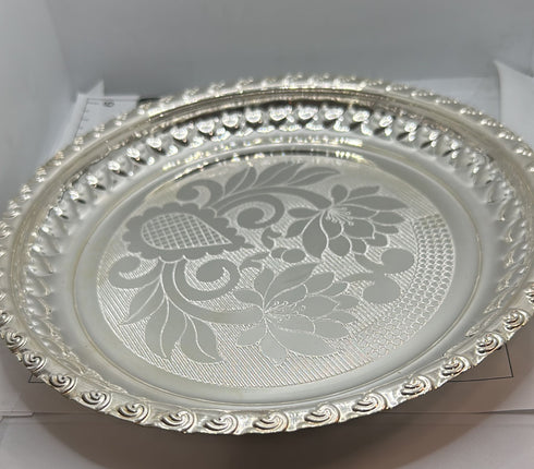 Pure Silver Design Plate 159g